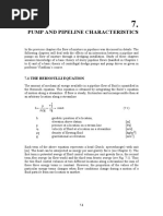 5.1 Pump & Pipeline Characterstics