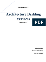 Architecture Building Services: Assignment-1