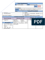 2do B de Secundaria - Febrero Plan Diario (Naturales)