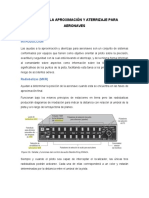 Ayudas A La Aproximación y Aterrizaje para Aeronaves