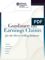 DSSRC Income Claims Guidance