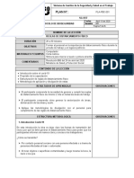 PLA-PBC-001 Lección Protocolo de Bioseguridad - Reglas de Distanciamiento Fisico