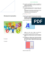 Diccionario de Matemática