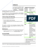 Bulletin of Geosciences: Abstracting and Indexing