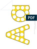 Alphabet Do A Dot Color Printable PDF