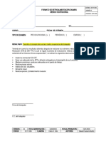 SST-F-006 Formato Retroalimentación de Examen Medico Ocupacional