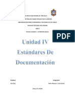 Unidad IV - Contenido Web Estandares de Documentacion