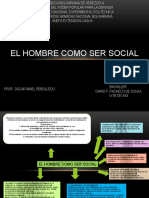 EL HOMBRE COMO SER SOCIAL Mapa Conceptual Dario