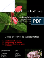 04 - Nomenclatura Botánica