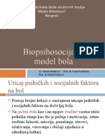 PB-Prezentacija 1-Biopsihosocijalni Model Bola