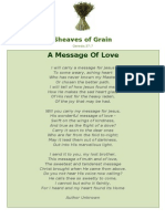 A Message of Love - Sheaves of Grain - 61