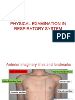 Physical Examination in Respiratory System