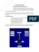 Planeación Agregada