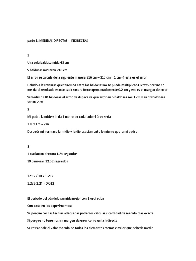 Parte 1 Fisica | PDF | Métodos y materiales de enseñanza