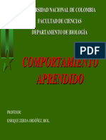 COMPORTAMIENTO APRENDIDO