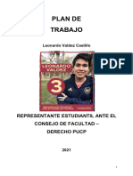 Plan de Trabajo Leonardo Valdez #3 - Consejo de Facultad