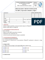 Practica03 - SREG y Operaciones Aritmeticas