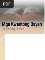 Kwentong Bayan - Filipino Vii-2020