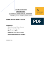 Esrilo de Negociación Latinoamericano y Peruano