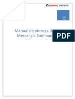 Manual Recibo de Mercancia Integral Sodimac 2020 PDF