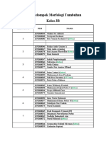 Data Kelompok - Mortum - 3B - Pbio19