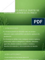 ACIDO LEVULINICO A PARTIR DE MATERIAL LIGNOCELULOSICO Final