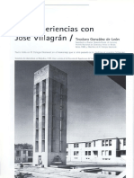 GONZALEZ DE LEON, Teodoro - Tres Experiencias Con Jose Villagran