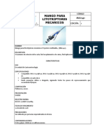 Ficha Tecnica de MAJ-441