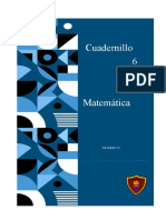 Cuadernillo de Matemática 6