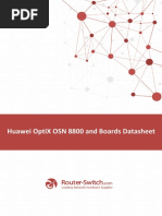 Huawei Optix Osn 8800 and Boards Datasheet