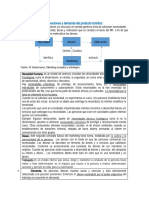 Necesidad, Deseo, Motivación y Demanda Del Producto Turístico