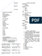 Module 2: Technical Documentation: Chapter 1: Space Planning Chapter 2: Calculations Earthworks