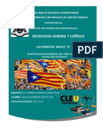 Análisis de La Situacion Actual de Catalunya