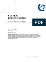 GGSN 5.0.1 Release Notes V 9.0.3