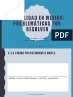 Sexualidad en México - Problemáticas Por Resolver