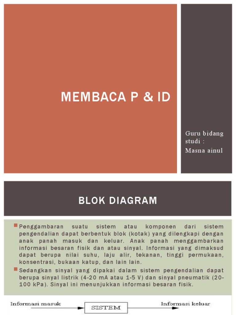 Membaca P & Id | PDF