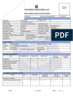 Dufferin Maritime LLP: Employment Application Form