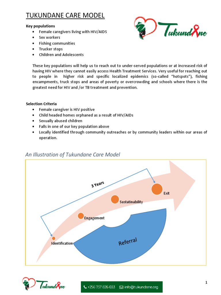 Economic Empowerment Care Model For Persons Affected by HIV | PDF | Hiv ...