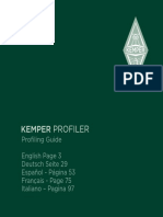 KEMPER PROFILING Guide (English, German, Spanish, French, Italian) PDF