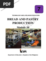 Bread and Pastry Production: Technology and Livelihood Education