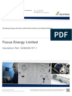 Focus Energy Limited: Quotation Ref. SQ60A6157-1