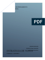 Estrategia de Venta: Catedra de Pensamiento Empresarial