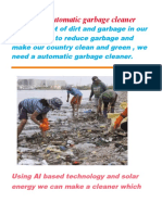Innovative Automatic Garbage Cleaner