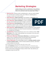 Marketing Strategy PDF