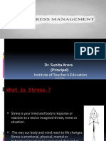 Stress Managemant PPT Dr. Suita Arora