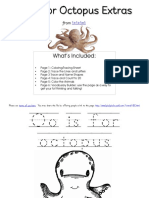 Oo Is For Octopus Extras: What's Included