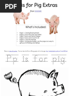 PP Is For Pig Extras: What's Included