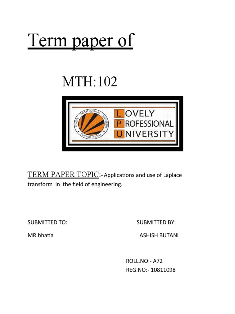 APPLICATION OF LAPLACE TRANSFORM IN ELECTRICAL ENGINEERING PDF visual data 2
