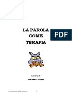 LA PAROLA COME TERAPIA - Estratto PDF