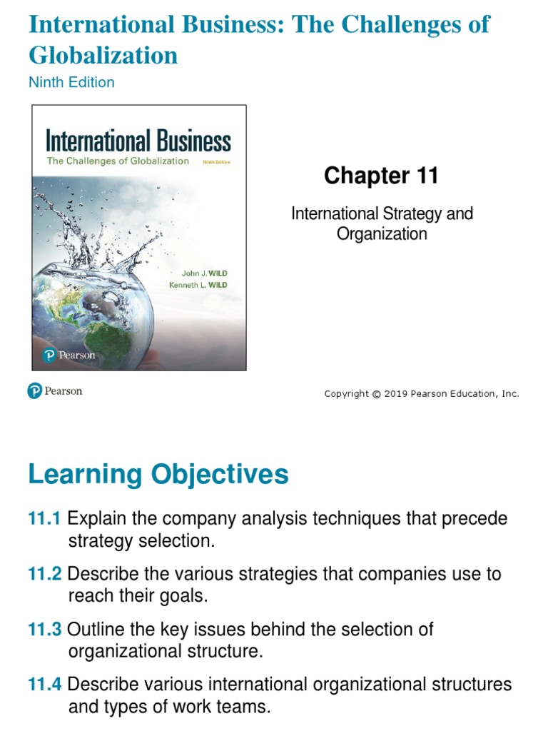 International Business The Challenges of Globalization Ninth Edition PDF Organizational